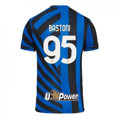 Maillot de Foot Inter Milan Bastoni 95 Domicile 2024-25 Maillot de Foot Inter Milan Bastoni 95 Domicile 2024-25